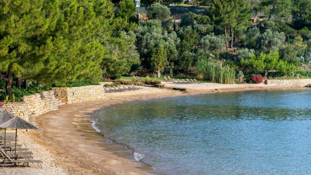 Bodrum Castle and marina on Turkey's Aegean coast with traditional boats and whitewashed hillside houses