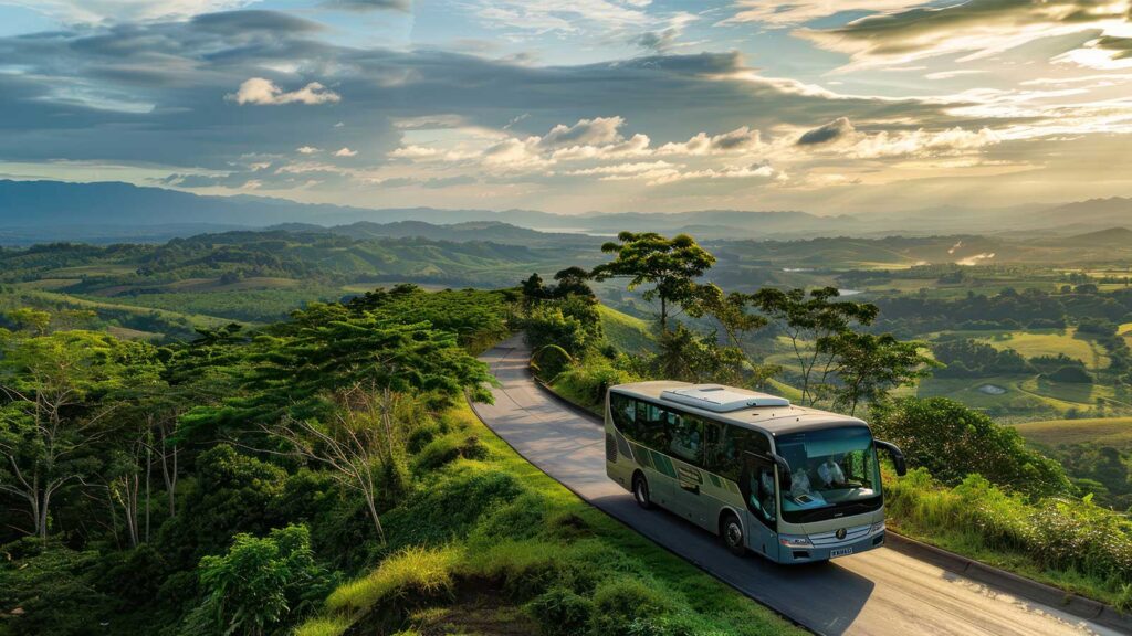 Various Bali transportation methods including scooters, private drivers, and ride-hailing apps